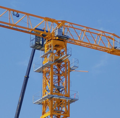 Moderata Grana da torre da potaggio 6015 8 tonnellate Grana da torre topless Tipo di fondazione fissa