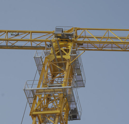 Siti di costruzione gru torre telescopica QTZ40 QTZ63 QTZ80 tipo di fondazione fissa