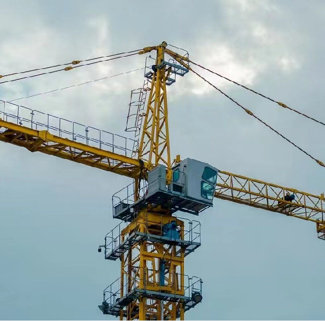 Cran da torre topless di tipo fondazione stazionaria 10 tonnellate PT6515-10