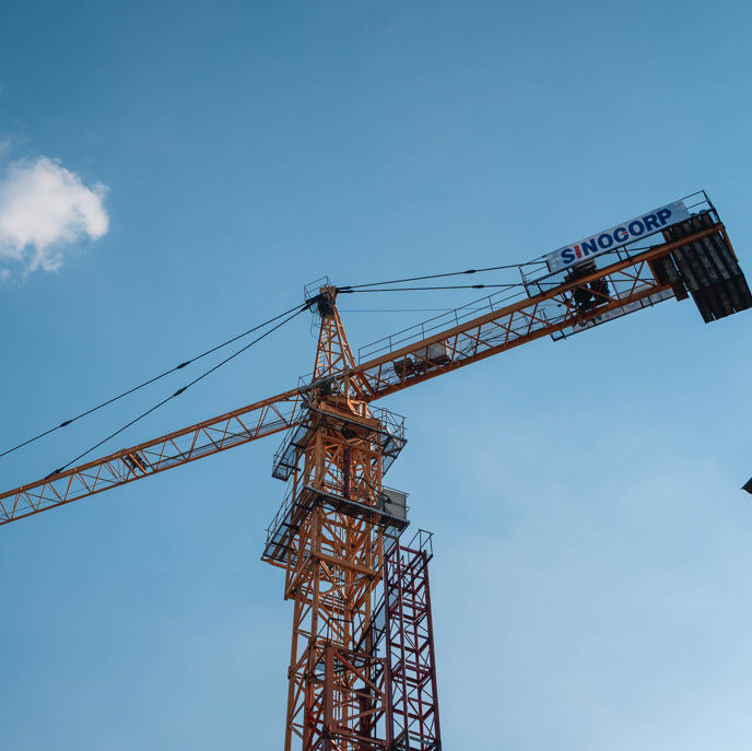 Sinocorp TZ5610-6 Hatkit 56 Meter Boom 60M Altezza Commerciale Martello Torre gru con CE