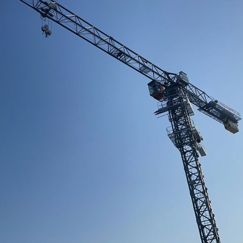 180M Altezza 6 tonnellate Full Inverter Control Colori personalizzati 6 tonnellate Mini Construction Tower Crane