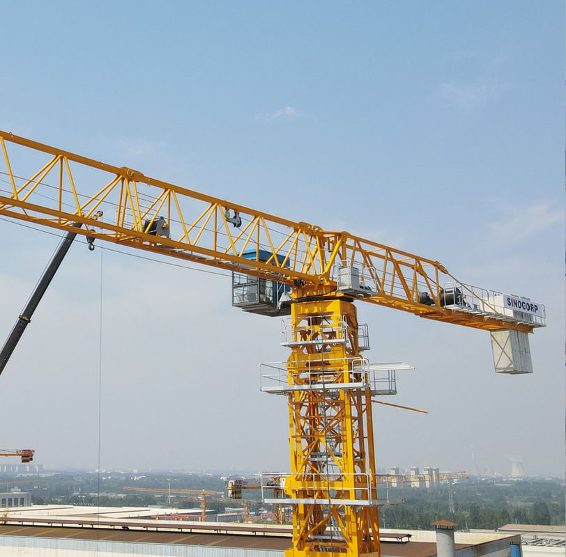180M Altezza 6 tonnellate Full Inverter Control Colori personalizzati 6 tonnellate Mini Construction Tower Crane