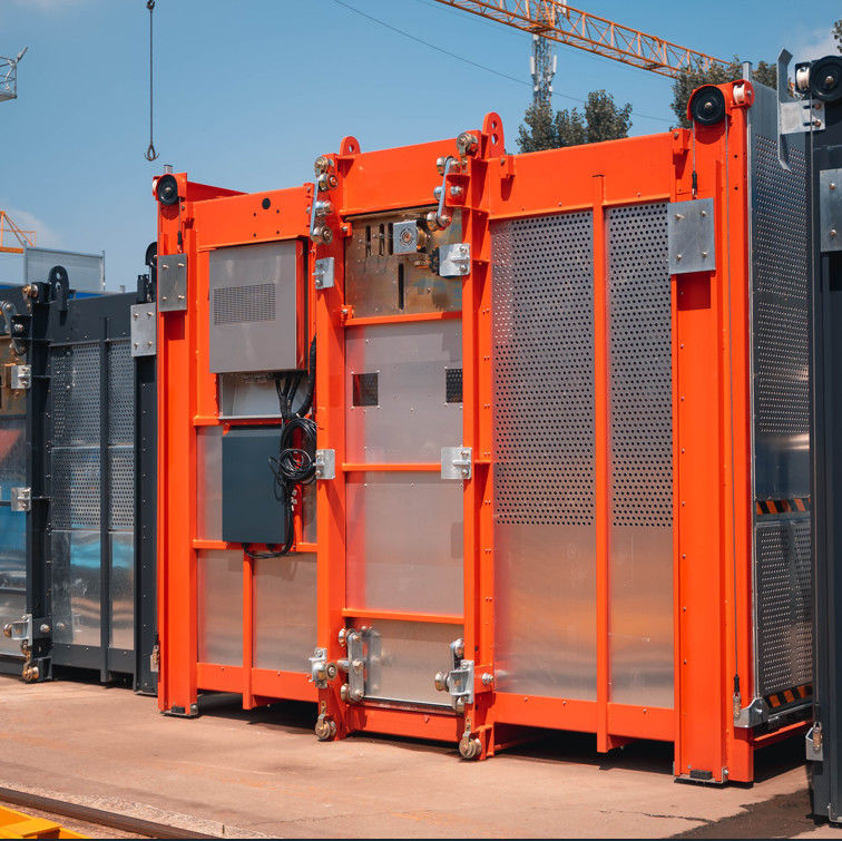 Sistema di controllo Schneider Electra Rack and Pinion Elevator Construction Lift per un sollevamento regolare
