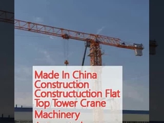 Prodotto in Cina Costruzione Costruzione Torre piatta Macchine gru automatizzate