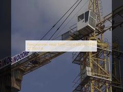 Macchine per gru a torre a testa di martello fissa 8T QTZ6013-8